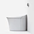 Kohler Veil Smart Toilet System 3D model small image 9