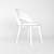 Ergonomic IKEA chair OLIXIS 3D model small image 2