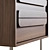 Gemini Dresser Set with Drawers 3D model small image 4