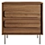 Gemini Dresser Set with Drawers 3D model small image 6