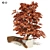 3D Model Bench Kousa Tree 3D model small image 1