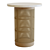 Vernet Travertine End Table Model 3D model small image 1