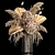 Eco Luxe Hydrangea Bouquet 3D model small image 1