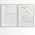 Plaster Dual Photo Frame Set 3D model small image 2