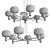 Elegant V-Ray Rendered Chandelier 3D model small image 2