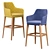 Modern Design Sabien Bar Stool 3D model small image 1