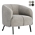 Stylish Amalfi Armchair for Sale 3D model small image 3