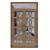 French Vintage Style Double Doors 3D model small image 1