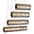 Doric Column Pendant Light 3D model small image 3