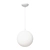 White Pendant Hanging Globe Light 3D model small image 1