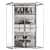 Luxury Rimadesio Aliante Display Cabinet 3D model small image 5