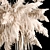 White Reed Hanging Bouquet 3D model small image 5