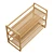 Bamboo Tri-Tier Shoe Storage Stand 3D model small image 4