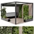 Pergola Roof Garden Landscape Furniture 3D model small image 1