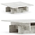  Sleek Modern Coffee Table 3D model small image 1