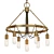 Modern Elegance: Felix String Chandelier 3D model small image 1