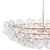 Regina Andrew Bubble Chandelier 3D model small image 2