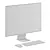 Apple iMac 4-Color Turbo Smooth 3D model small image 6