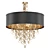 Ritz Rings Chandelier: Elegant Illumination 3D model small image 1