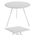 Contemporary Leaf Tables by Arper 3D model small image 4