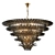 Luxury Bel Air Chandelier XL 3D model small image 1