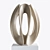 Curvaceous Abstract Sculpture, 3D Printable 3D model small image 1