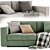 Jesse Alfred 2-Seater Sofa 3D model small image 4