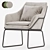 Arizona Armchair 3D Model Collection 3D model small image 2