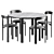 Bruno Rey Dining Set 3D model small image 2