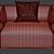 B&B Italia Butterfly Outdoor Sofa 3D model small image 4