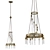 Stellar Patina Pendant Light 3D model small image 1