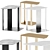 Modern Minimalist Side Table OM37 3D model small image 1