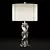 Sofia Crystal LED Table Lamp 3D model small image 2