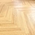 Modular Wood Flooring Model 3D model small image 2