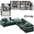  Contemporary Modular MARECHIARO Sofa 3D model small image 6