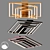 Pyra Ceiling Lamp in 3/4/5 Levels 3D model small image 1