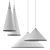 Versatile Conical Pendant Light 3D model small image 3