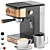 Stylish Espresso Maker, 3-in-1 3D model small image 15