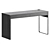 IKEA MICKE Writing Desk 3D model small image 3