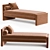  Modern Segment Daybed - Convertible Comfort 3D model small image 1