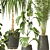 Modern Indoor Plant Collection 3D model small image 3