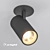 Modern Adjustable Recessed Accent Light 3D model small image 1