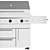 Kalamazoo Gas Grill K42DT/54DT "Шашлычница 3D model small image 3