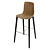 Modern Wood Legs Chair Set 3D model small image 6