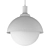 Perforated Dome Pendant | Metal Plafon 3D model small image 3