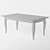 Scandinavian Style Dining Table - Mööbliait 3D model small image 2