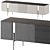 Elegant TV Stand: Classic Versatility 3D model small image 3