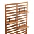 Rustic Acacia Wood Balcony Storage 3D model small image 4