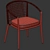 Bebitalia Erica Table Chair Set 3D model small image 3