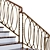 Art Deco Style Staircase 02 3D model small image 1